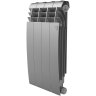 Биметаллический радиатор отопления Royal Thermo BiLiner B 500 4 секции Silver Satin