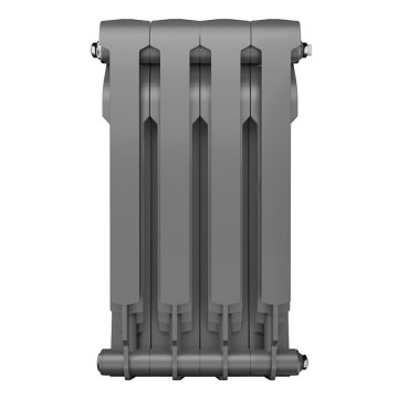 Биметаллический радиатор отопления Royal Thermo BiLiner B 500 4 секции Silver Satin