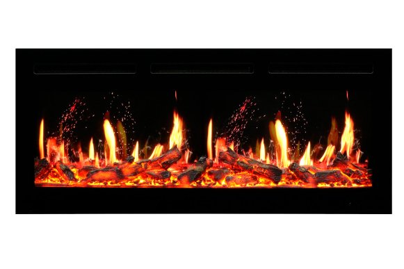 Изображение товара Электрокамин Royal Flame California с очагом 5D V-ART 40 слоновая кость 86 см