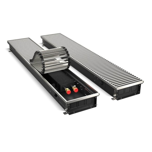 Изображение товара Внутрипольный конвектор Royal Thermo Atrium 90/250/1700-DG-U-NA для энергоэффективного отопления
