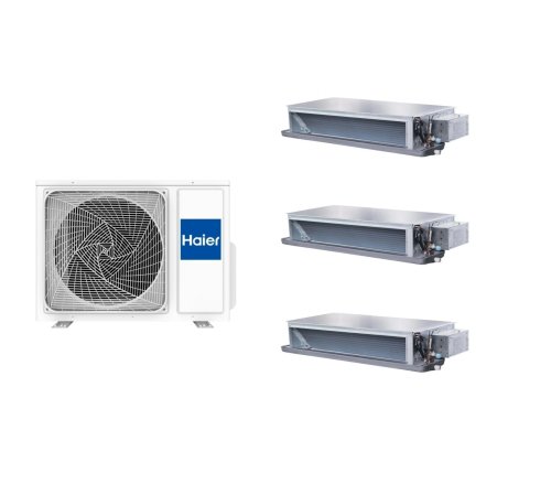 Мульти сплит-система на 3 комнаты 35+35+35 м2 Haier 3х AD35S2SS1FA/1U105S2SS2FA Maxi Split — фото 1
