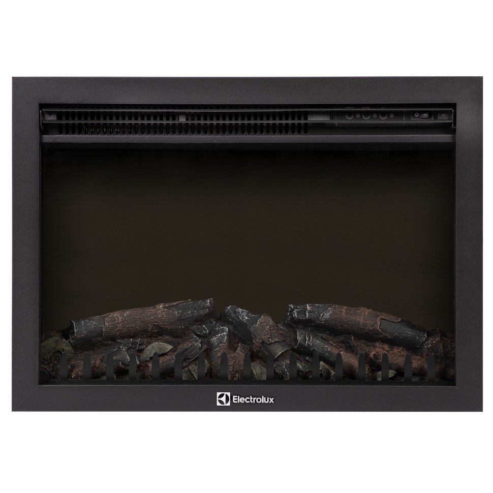 Каминокомплект Firelight Bricks 25 с очагом Electrolux EFP/P-2520LS N камень бежевый/шпон темный дуб — фото 9