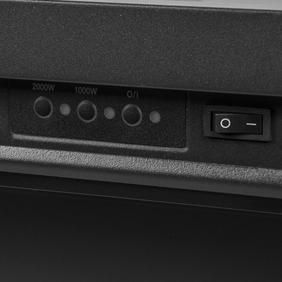 Каминокомплект Firelight Bricks 25 с очагом Electrolux EFP/P-2520LS N камень бежевый/шпон темный дуб — фото 13