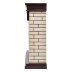 Каминокомплект Firelight Bricks 25 с очагом Electrolux EFP/P-2520LS N камень бежевый/шпон темный дуб