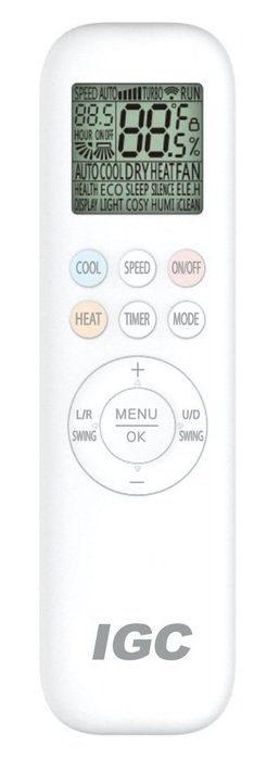 Сплит-система IGC RAS-V09RTF/RAC-V09RTF Freddo Grey DC Inverter — фото 4