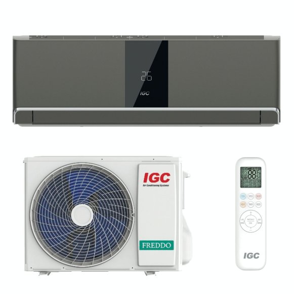 Сплит-система IGC RAS-V09RTF/RAC-V09RTF Freddo Grey DC Inverter