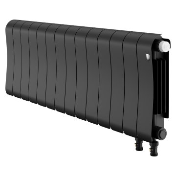 Биметаллический радиатор отопления Royal Thermo Infinity 300 Noir Sable VR80 14 секций