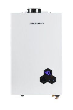 Проточный газовый водонагреватель Mizudo ВПГ 4-10 Т Perl Ultra труба в комплекте