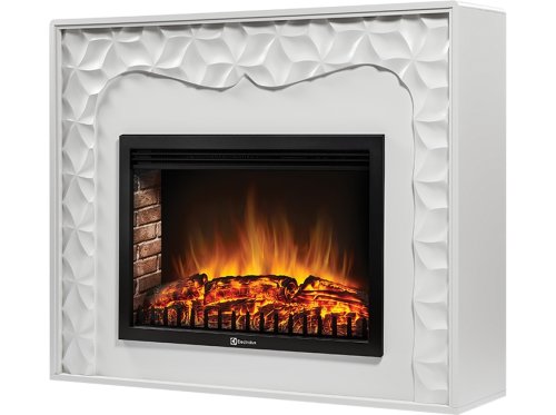 Каминокомплект Firelight Vivo 30 с очагом Electrolux EFP/P-3020LS белый — фото 2