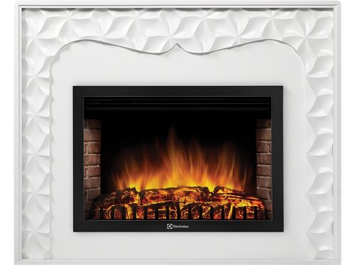 Каминокомплект Firelight Vivo 30 с очагом Electrolux EFP/P-3020LS белый — фото 1