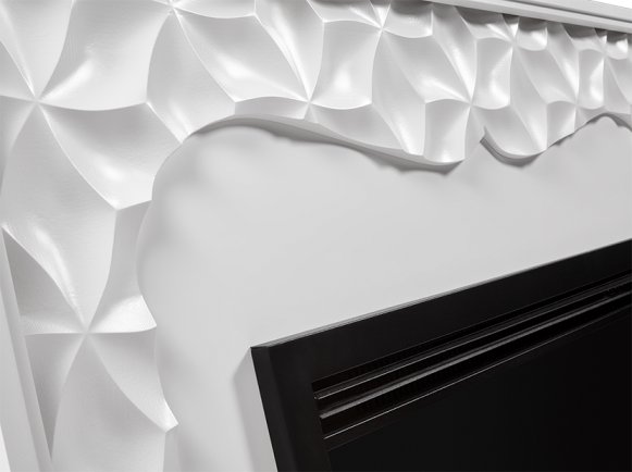 Каминокомплект Firelight Vivo 30 с очагом Electrolux EFP/P-3020LS белый