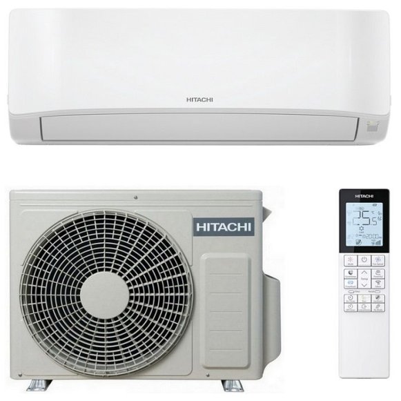 Сплит-система Hitachi RAK-DJ25RHAE/RAC-DJ25WHAE Shiratama Inverter
