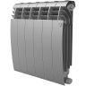Биметаллический радиатор отопления Royal Thermo BiLiner B 500 6 секций Silver Satin