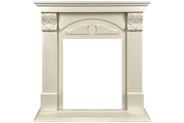Портал Royal Flame Dublin RUSTIC (Разборный) Classic слоновая кость