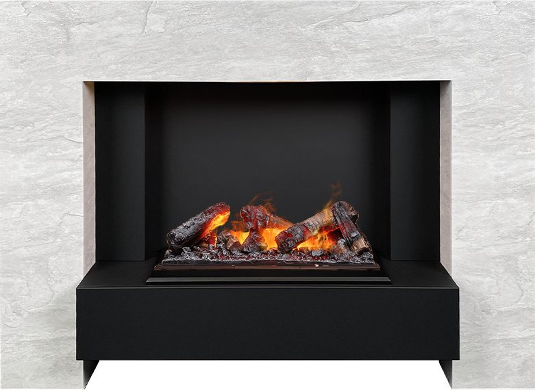 Каминокомплект Dimplex Tokyo с очагом Cassette 600 NH скол камня лайт