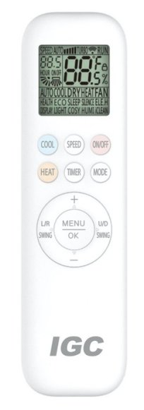Сплит-система IGC RAS-V12RTF/RAC-V12RTF Freddo Grey DC Inverter