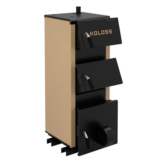 Изображение товара Напольный твердотопливный котел Koloss Start Plus 65