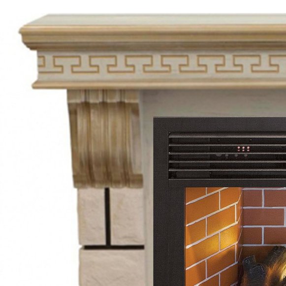 Изображение товара Электрический камин RealFlame Stone new 26/HL WTG с 3D эффектом и пультом