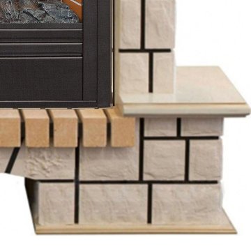 Каминокомплект RealFlame Stone new 26/HL WTG с очагом 3D Novara