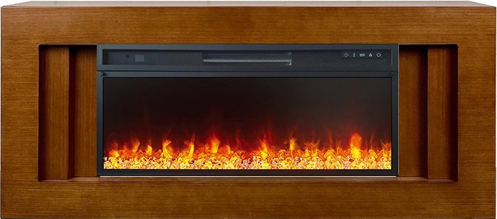 Каминокомплект Royal Flame Line с очагом Vision 42 LED орех (разборный) — фото 1
