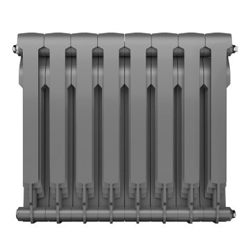 Биметаллический радиатор отопления Royal Thermo BiLiner B 500 8 секций Silver Satin