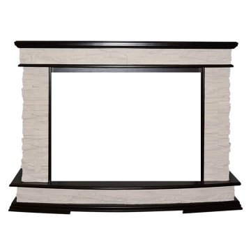 Портал Interflame Памир сланец темный дуб под очаг Panoramic 33W LED FX