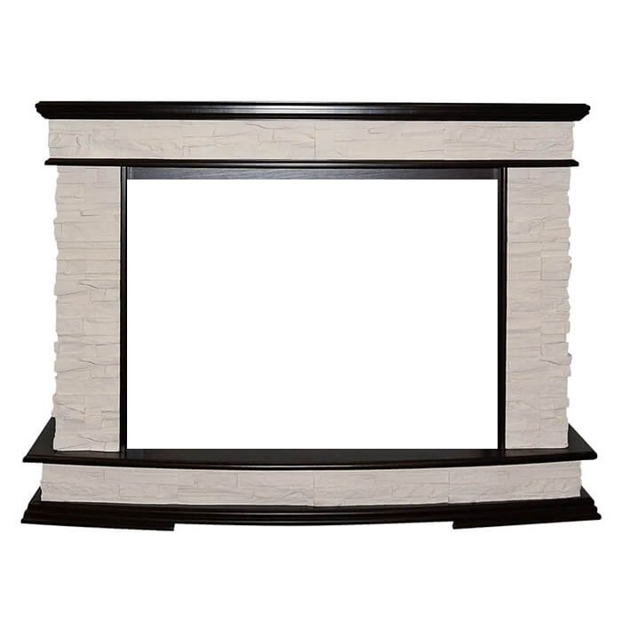 Портал Interflame Памир сланец темный дуб под очаг Panoramic 33W LED FX Портал Interflame Памир сланец темный дуб под очаг Panoramic 33W LED FX