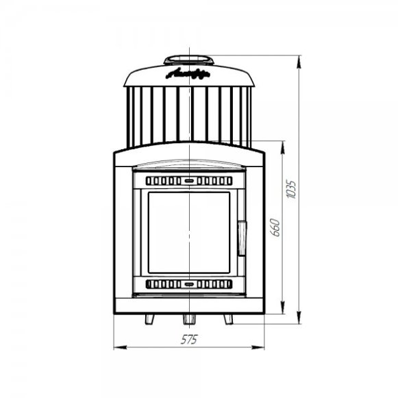 Печь банная PROMetall Атмосфера XL в ламелях Талькохлорит наборный рисунок