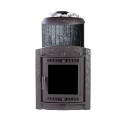 Печь банная PROMetall Атмосфера XL в ламелях Талькохлорит наборный рисунок