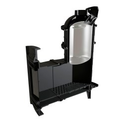 Печь банная PROMetall Атмосфера XL в ламелях Талькохлорит наборный рисунок