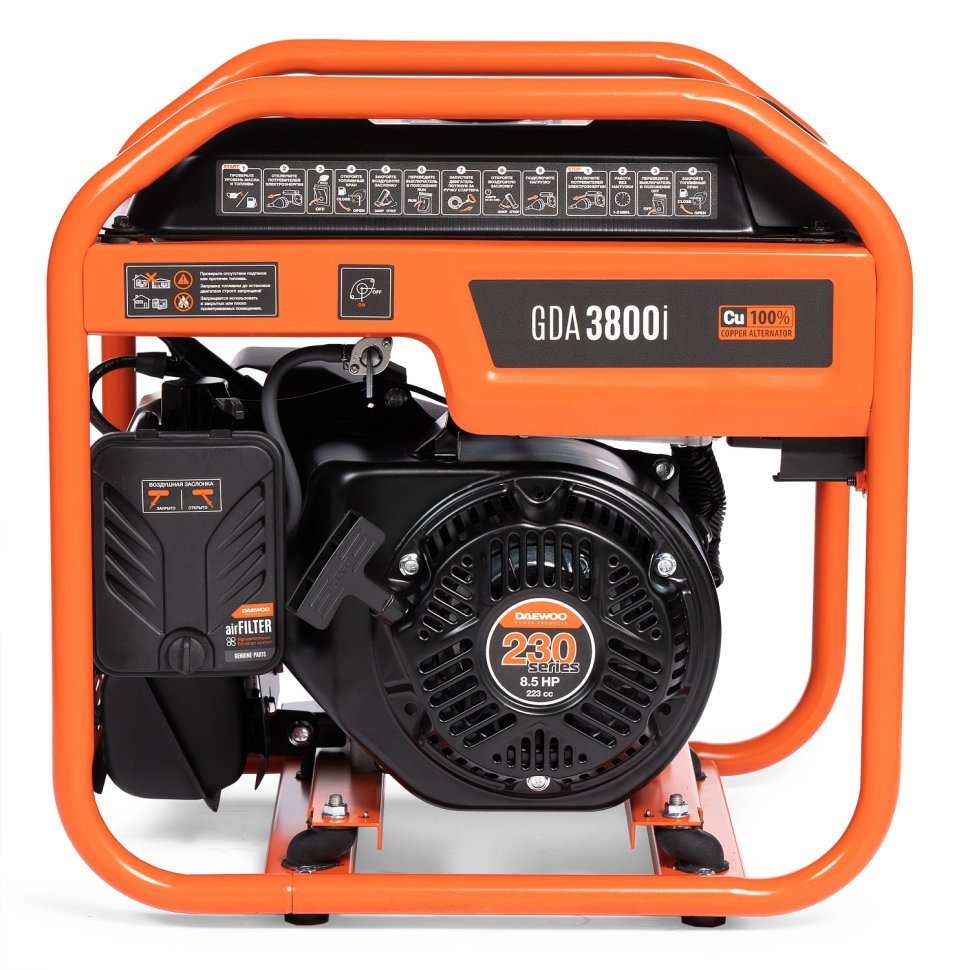 Генератор бензиновый инверторный Daewoo GDA 3800i — фото 6