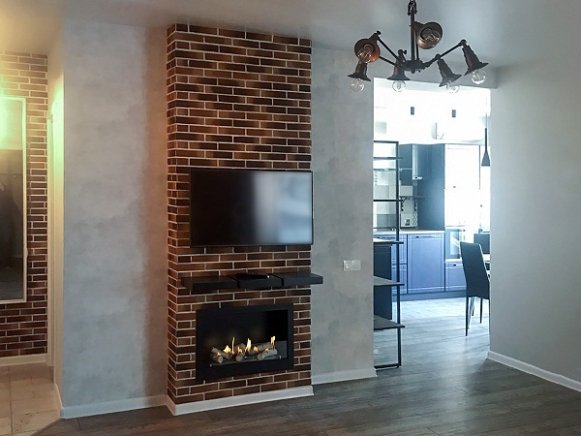 Встроенный биокамин Lux Fire Кабинет 530 SВБКК-530S