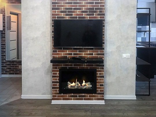 Встроенный биокамин Lux Fire Кабинет 530 SВБКК-530S