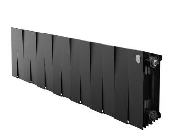 Биметаллический радиатор отопления Royal Thermo PianoForte 200 14 секций Noir Sable