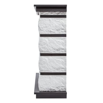 Каминокомплект Firelight Excalibur 30 с очагом Electrolux EFP/P-3020LS камень белый/шпон венге