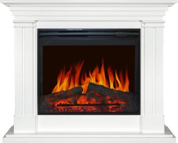 Каминокомплект Royal Flame Lyon с очагом Jupiter FX белый
