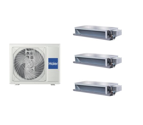 Мульти сплит-система на 3 комнаты 35+35+35 м2 Haier 3х AD35S2SS1FA/1U105S2SS1FB Maxi Split — фото 1
