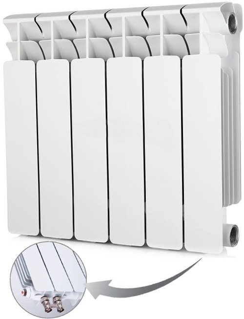 Биметаллический радиатор отопления RIFAR BASE VENTIL R 350 x6