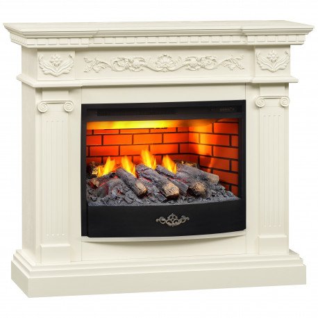 Каминокомплект RealFlame Riviera 25.5 WT с очагом FireStar 25.5 3D