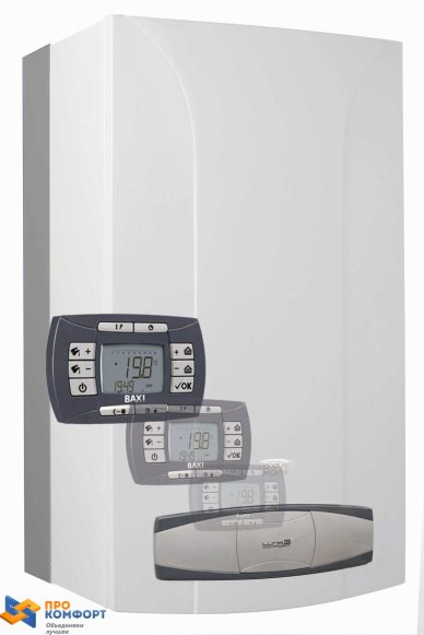 Изображение товара Настенный газовый котел BAXI LUNA-3 Comfort 240 Fi двухконтурный 25 кВт Италия