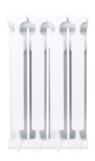 Биметаллический радиатор Oasis Pro 500/80 4 секции — фото 2