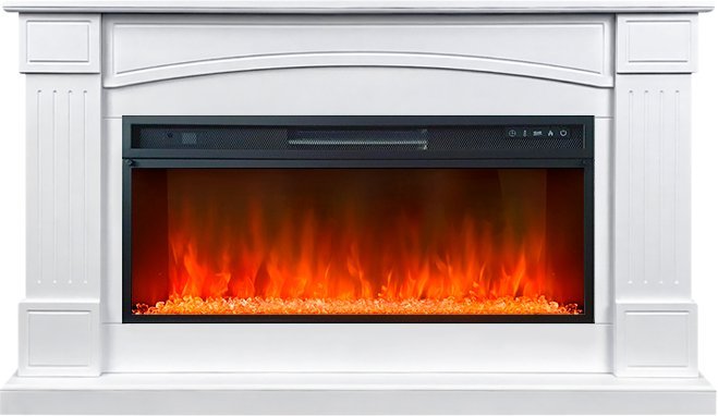 Каминокомплект Royal Flame Boston 42 SFT (Разборный) с очагом Vision 42 LED белый — фото 1