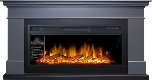 Каминокомплект Royal Flame California с очагом Vision 42 LOG LED серый графит — фото 1