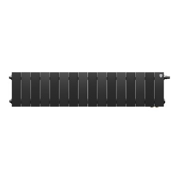 Биметаллический радиатор отопления Royal Thermo PianoForte 200 VDR80 Noir Sable 16 секций