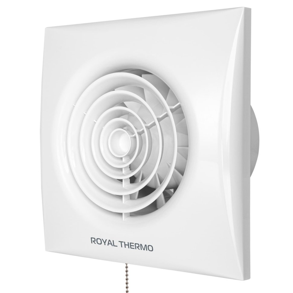 Вентилятор вытяжной Royal Thermo RAFR 120 P Sunrise с тяговым выключателем — фото 2
