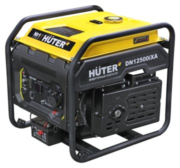 Генератор бензиновый инверторный Huter DN12500iXA электростартер