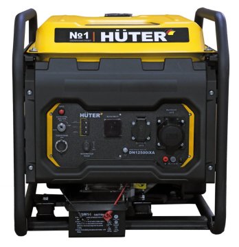 Генератор бензиновый инверторный Huter DN12500iXA электростартер