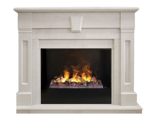 Каминокомплект RealFlame Kellie 25,5/26 WT с очагом 3D Cassette 630 + Black вставка