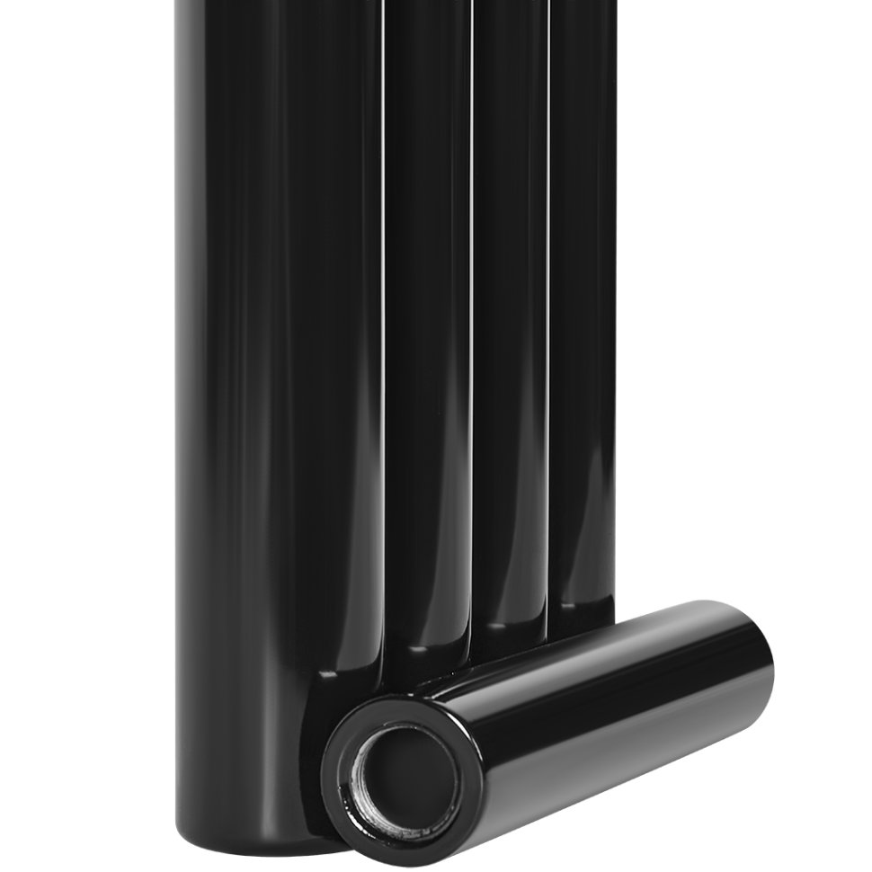 Стальной трубчатый радиатор Stout Tube Round R40 1-1750-4 RAL9005