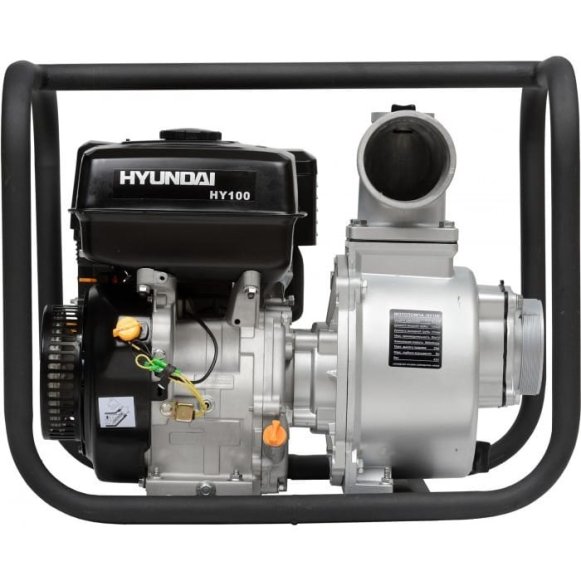 Изображение товара Бензиновая мотопомпа Hyundai HY 50 с мощным двигателем 5.5 л.с.